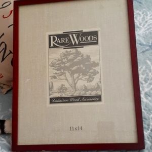 11 x 14 Rare Woods Picture Frame with Glass